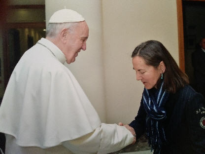 Foto con el Papa